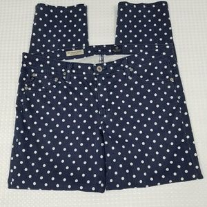 AG Adriano Goldschmie Polkadot "The Stevie Ankle"